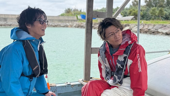 Huluオリジナル「Kis-My-Ft2 藤ヶ谷太輔&横尾渉 NAKED~素のまま沖縄2人旅~」(C)Hulu