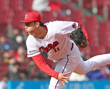 広島ドラ2・斉藤汰直「ブルペンでと決めている」新井監督が明言 150キロ超え連発1回三者凡退