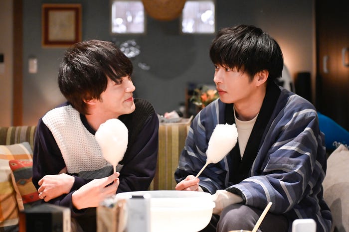 林遣都、田中圭「おっさんずラブ-リターンズ-」第3話(C)テレビ朝日