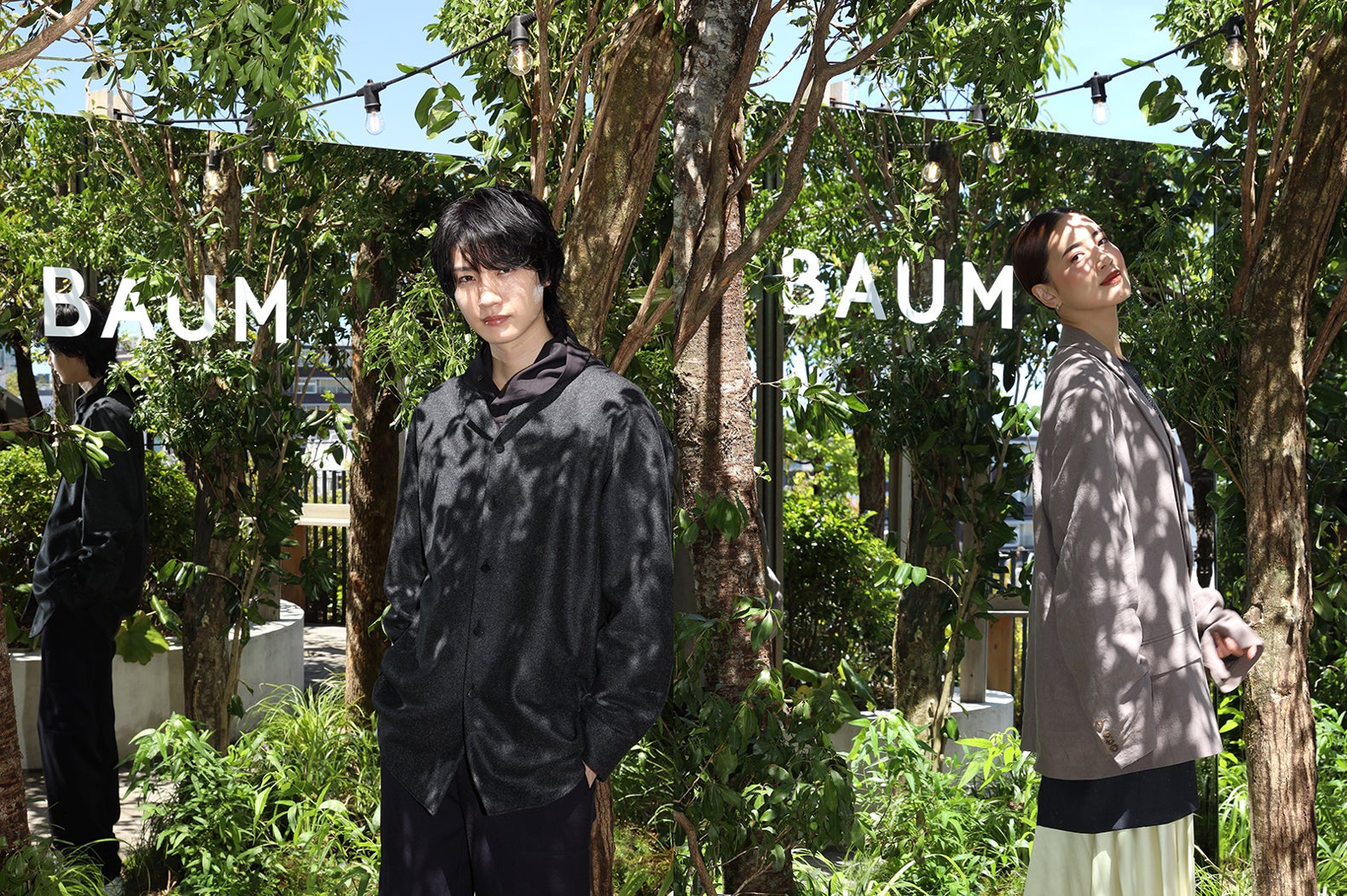 桜田通・藤井夏恋ら「BAUM」初のポップアップイベントに登場