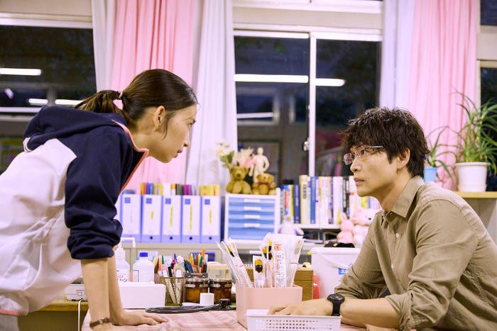 森川葵、松下洸平「放課後カルテ」第3話(C)日本テレビ
