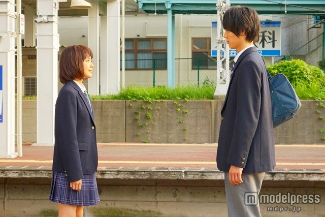 有村架純、福士蒼汰／「ストロボ・エッジ」場面カット