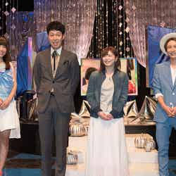 （左から）久保友香、小籔千豊、ayaka.、AAA與真司郎（画像提供：NHK）