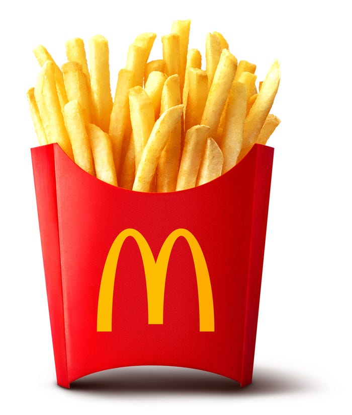 マックフライポテトM(提供写真)