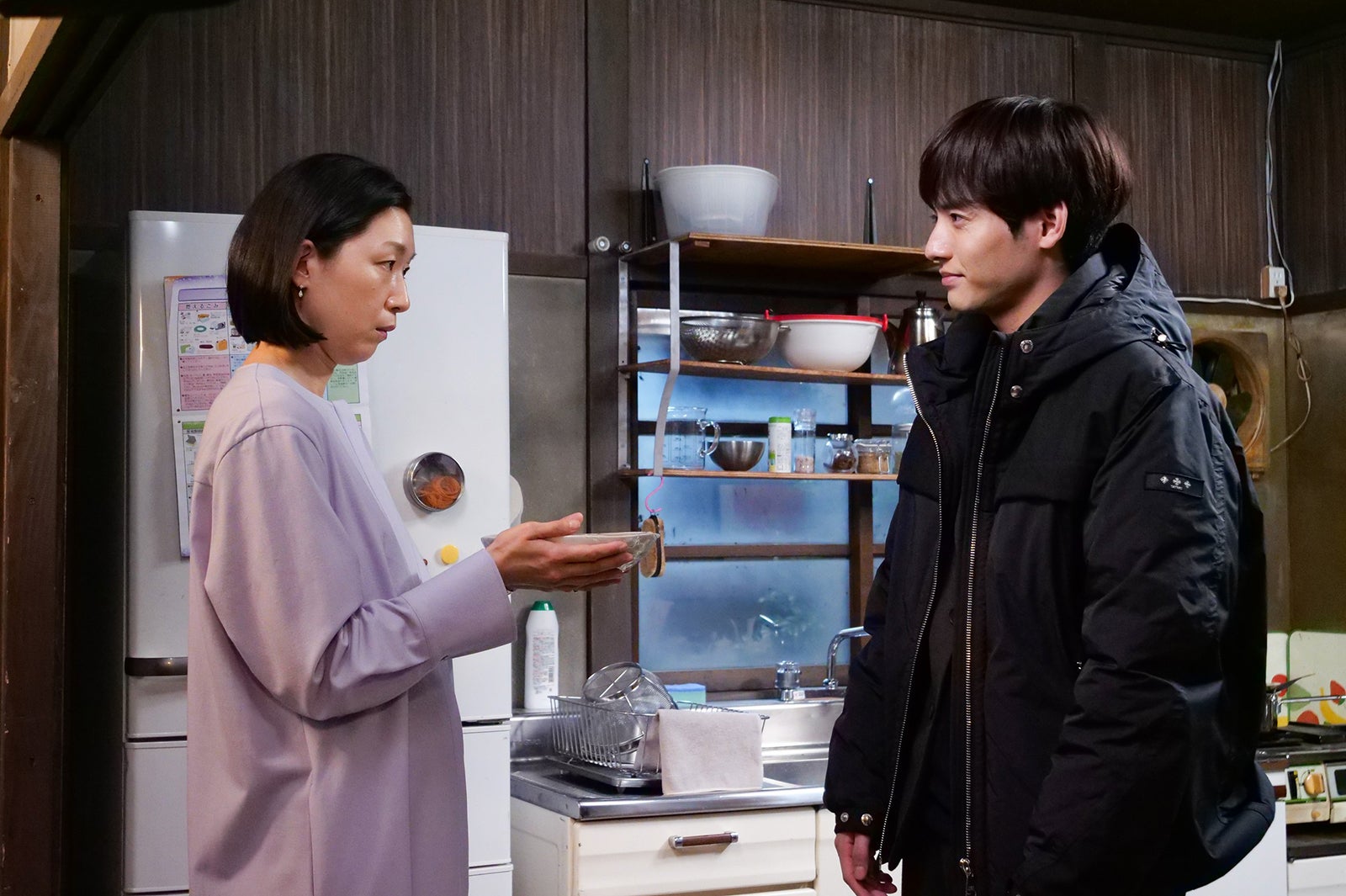 江口のりこ、赤楚衛二 「SUPER RICH」第9話より（C）フジテレビ