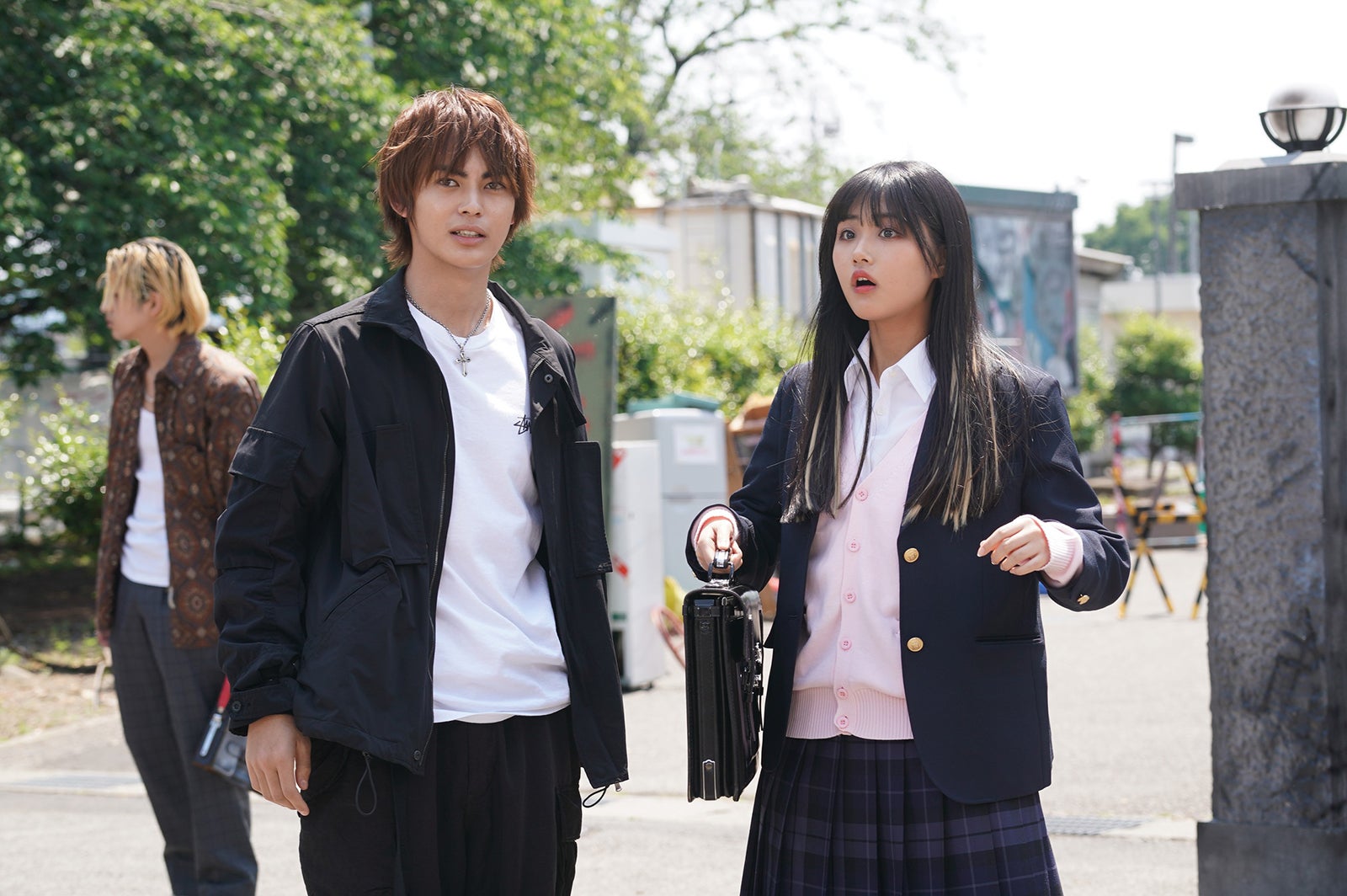 神尾楓珠、原菜乃華／「ナンバMG5」第7話より（C）フジテレビ