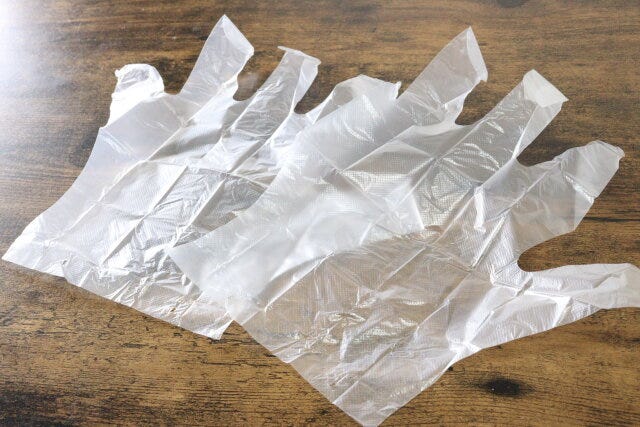 ダイソー 備蓄用個包装手袋(30セット) ダイソーの備蓄用個包装手袋(30セット)の手袋