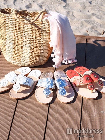 【WEB限定】Jack Rogers（ジャック ロジャース） ナバホサンダル「Jewel Changes」19,440円（税込）