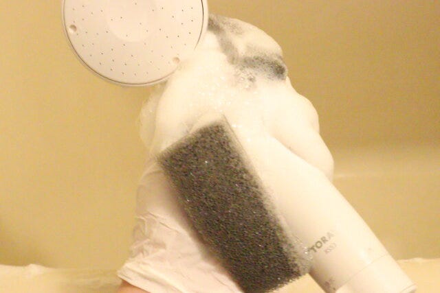 セリア真空パックバススポンジ柔らかい