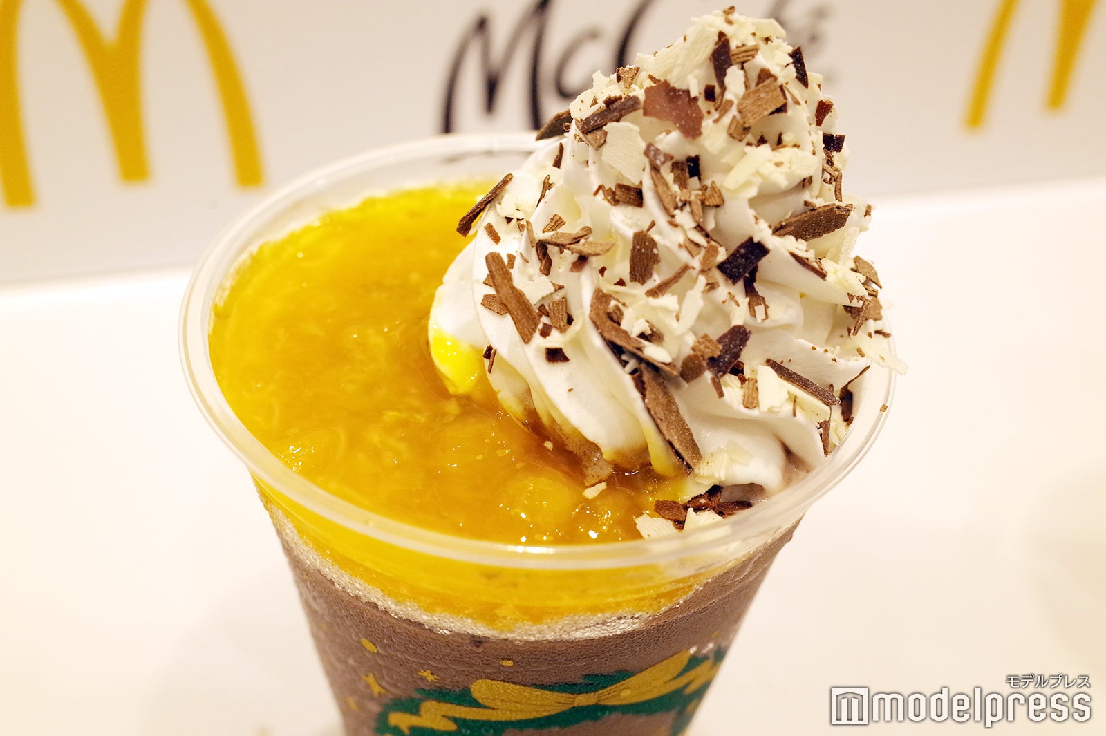 ショコラオレンジフラッペ（C）モデルプレス