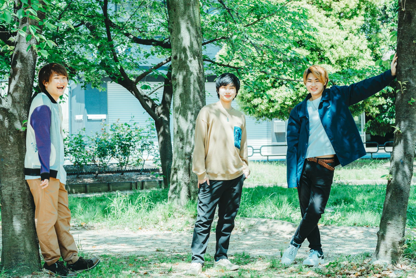 すずしょうと（左から）しょう、すず、こう（提供写真）