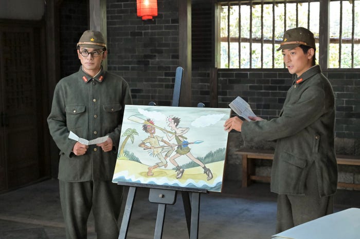 北村匠海、高橋文哉「あんぱん」第57話(C)NHK