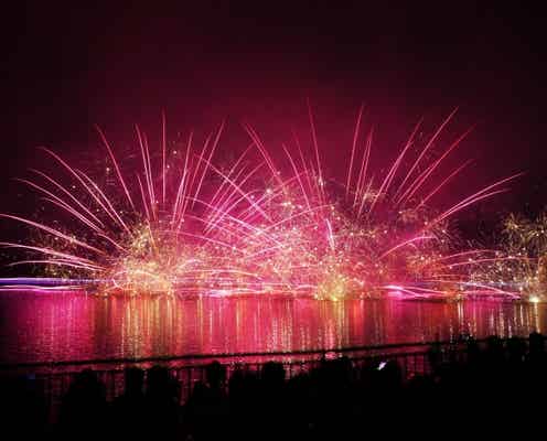 那須りんどう湖レイクビュー「りんどう湖花火大会」2020年は打ち上げ数5,500発に規模拡大