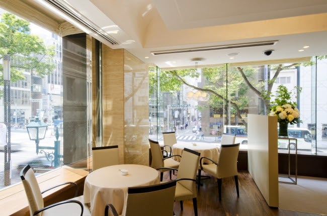 和光アネックス ティーサロン内観／画像提供：和光