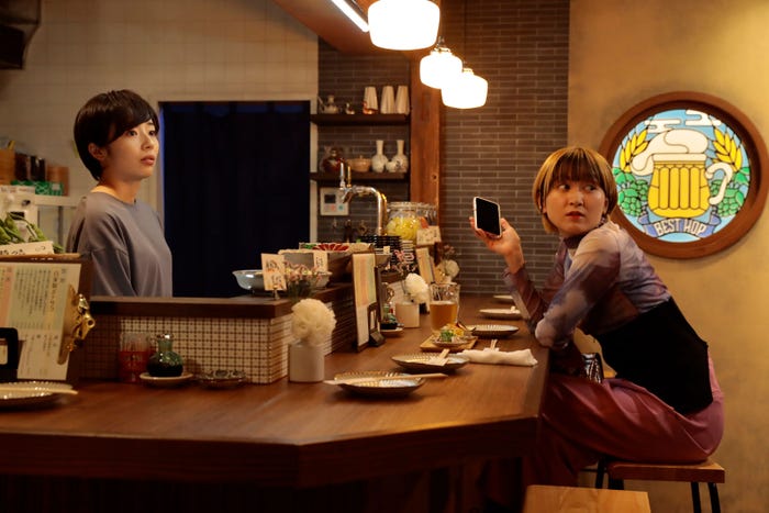 森田望智、サーヤ「最高の教師 1年後、私は生徒に■された」第3話より(C)日本テレビ