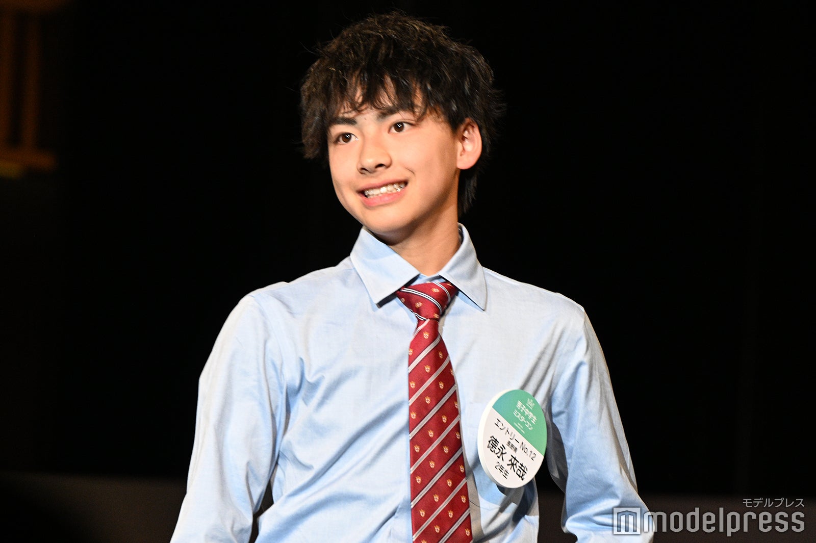 德永來哉「男子中学生ミスターコン2025」ファイナル審査より（C）モデルプレス