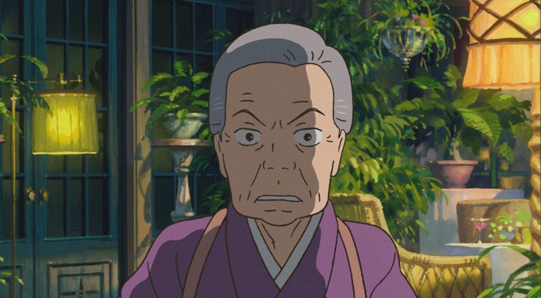 吉行和子が演じるばあや／（C）2014 GNDHDDTK