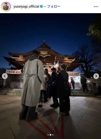 八木勇征Instagramより