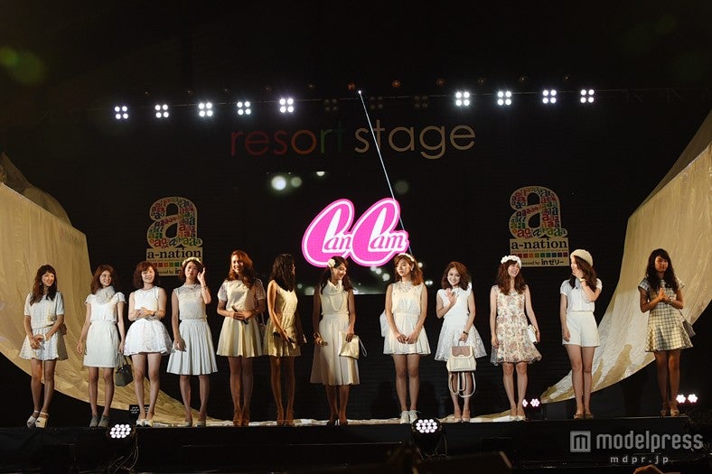 「a‐nation＆GirlsAward lsland collection by CanCam」
