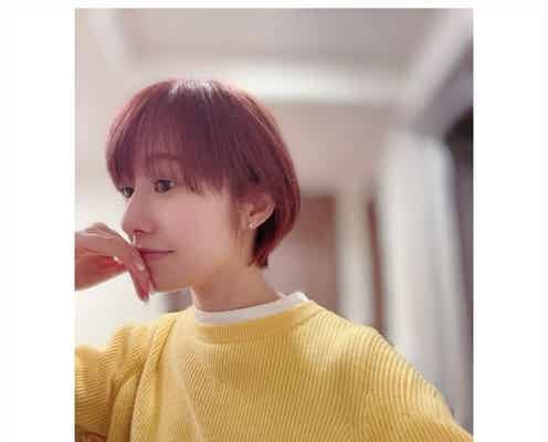 桜井玲香、ばっさりカットでショートヘアに「似合ってる」「横顔美しい」の声