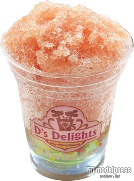 フローズンデザートドリンク(ブラッドオレンジ&ライムゼリー)/東京ディズニーランド・東京ディズニーシー/(C)Disney