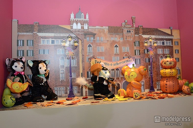 ハロウィーンのジオラマ