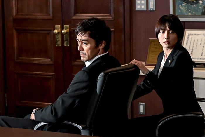 阿部寛、長澤まさみ「ドラゴン桜」第5話より(C)TBS