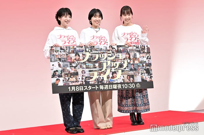 夏帆、安藤サクラ、木南晴夏 (C)モデルプレス