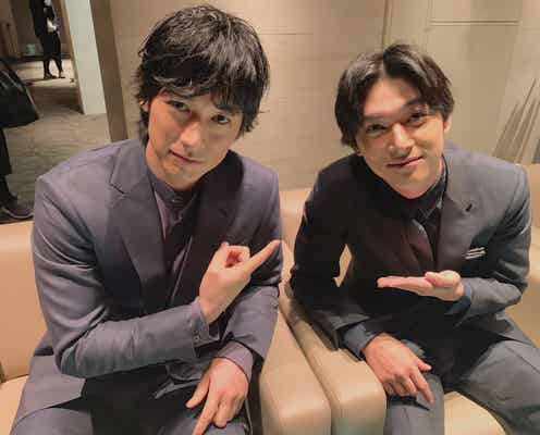 ディーン・フジオカ、青年期演じた吉沢亮と念願2ショット「神々しい」「イケメンの相乗効果」<レ・ミゼラブル 終わりなき旅路>