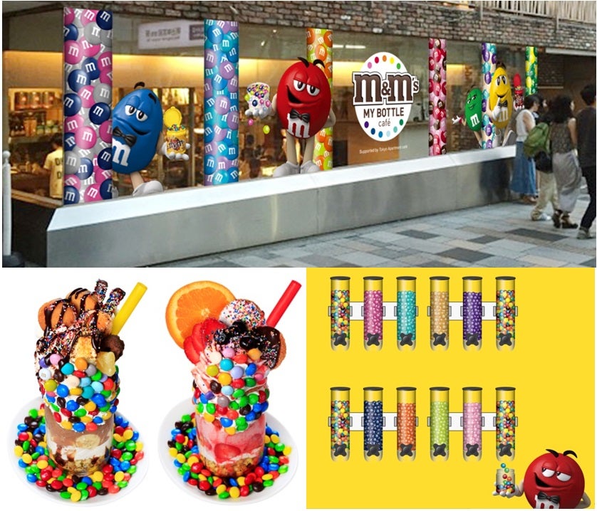 M＆M’S My Bottle Cafeカフェイメージ／画像提供：マースジャパンリミテッド