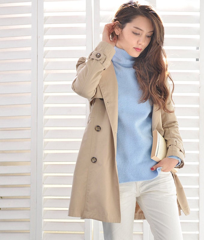 肌触り自慢のふわふわプチタートルニット「coca」3,690円（税込）／画像提供：coca