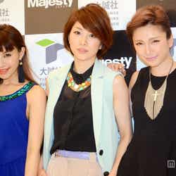 (左から)難波サキ、潮田玲子、高橋真依子