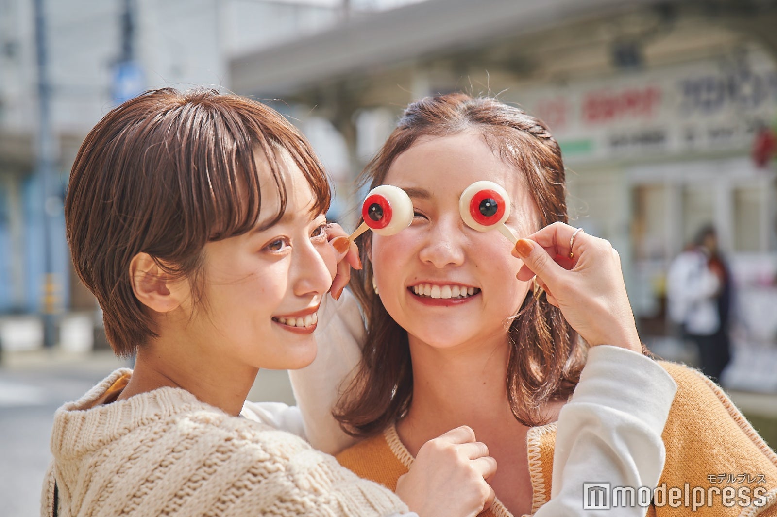 リアルな目玉が奇妙で面白い！妖怪食品研究所の妖菓目玉おやじは写真映えも狙える！（C）モデルプレス （C）水木プロダクション