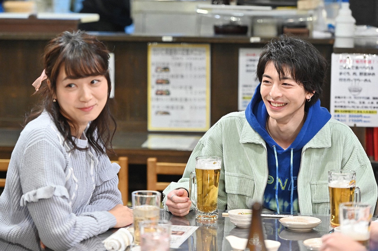 深川麻衣、高杉真宙／「婚姻届に判を捺しただけですが」最終話より（C）TBS