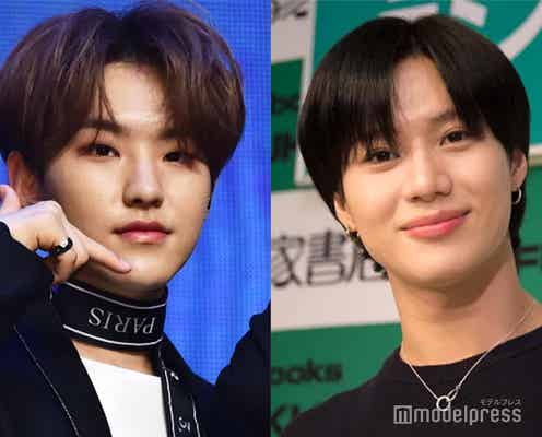 “成功したシャヲル”SEVENTEENホシ、憧れのSHINeeテミンとダンスコラボ 15年前のサインCDにも注目集まる