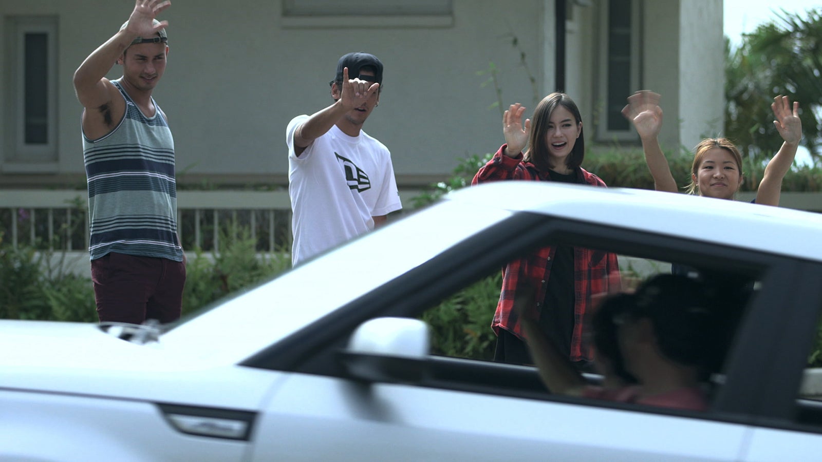 エリック、侑哉、ローレン、エビアン『TERRACE HOUSE ALOHA STATE』10th WEEK（C）フジテレビ／イースト・エンタテインメント