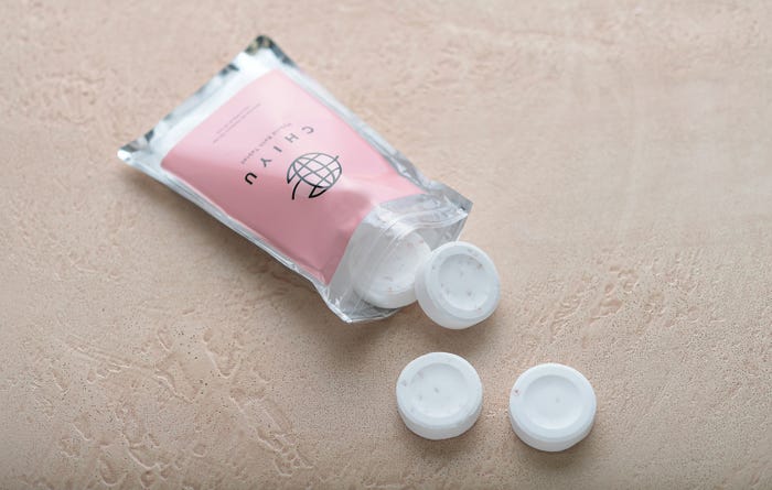 「CHIYU ハイブリッドバスタブレット」(提供写真)