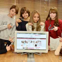 （左から）高井香子、大口智恵美、瀬名杏奈、千葉紗子、平木愛美、金子じゃねん