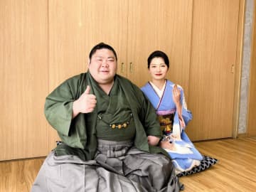 大相撲の剣翔が結婚へ お相手は現役の客室乗務員、祐華さん「一緒にいて楽。気取らなくていい」