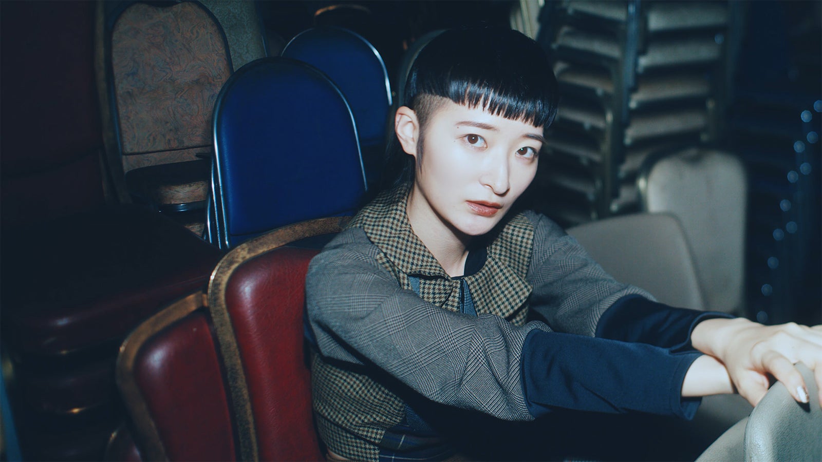 リンリン「柏木由紀なりのBiSH -BAD TEMPER-」MVより （提供写真）