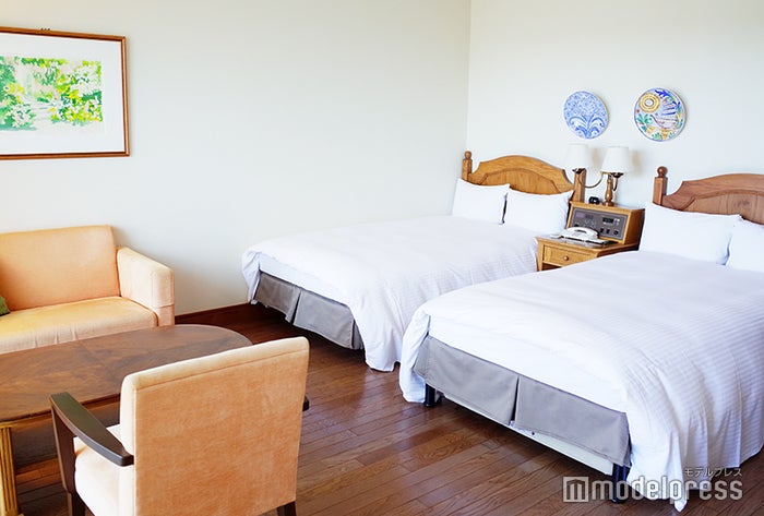 クラシックなデザインの客室(C)ビューティーガール