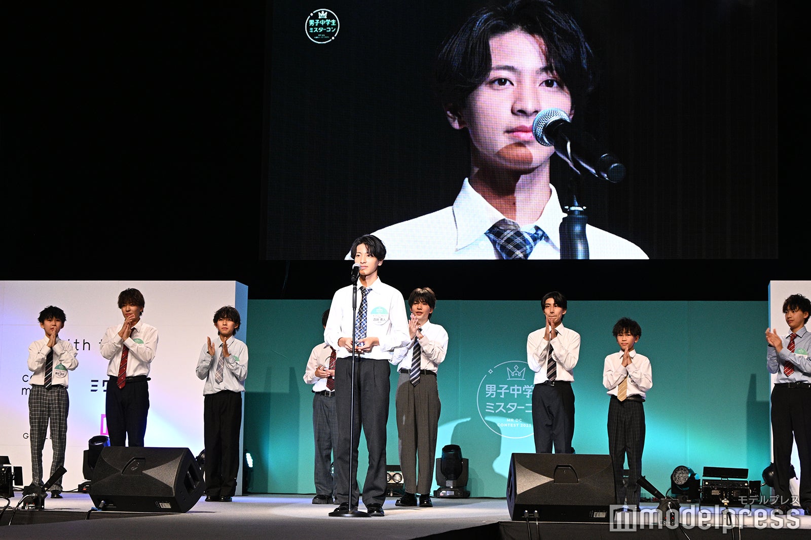 「男子中学生ミスターコン2025」ファイナル審査より（C）モデルプレス