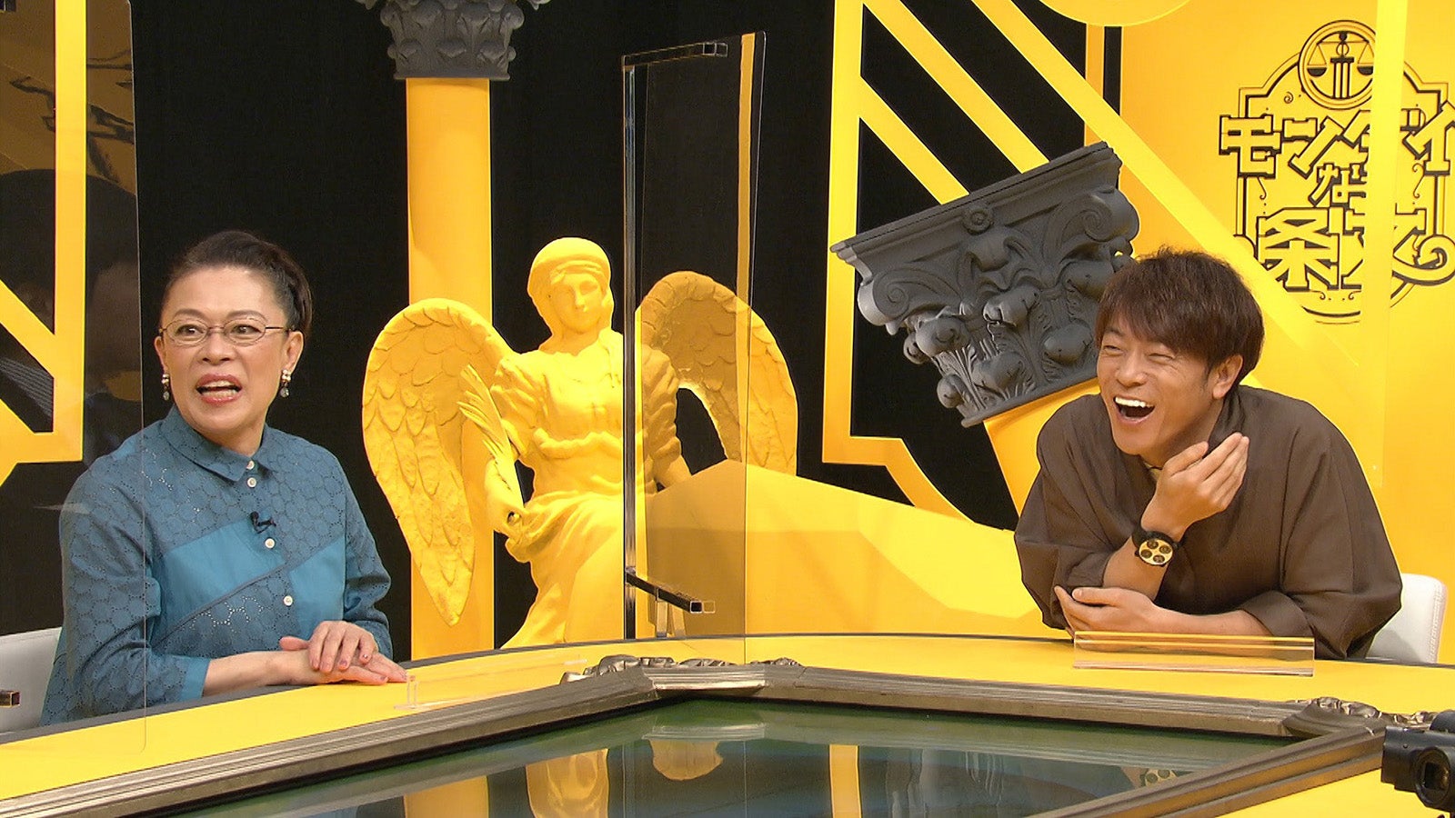 柴田理恵、陣内智則（C）NHK