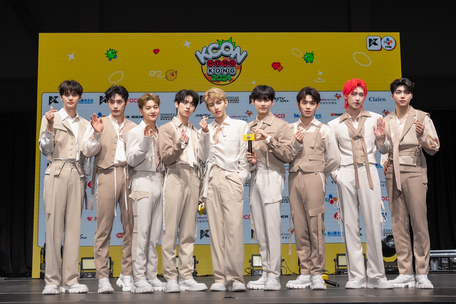 ZEROBASEONE「KCON HONG KONG 2024」（C） CJ ENM Co., Ltd, All Rights Reserved