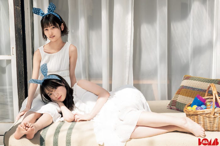 井上梨名&守屋麗奈/モデルプレス独占カット(提供写真)
