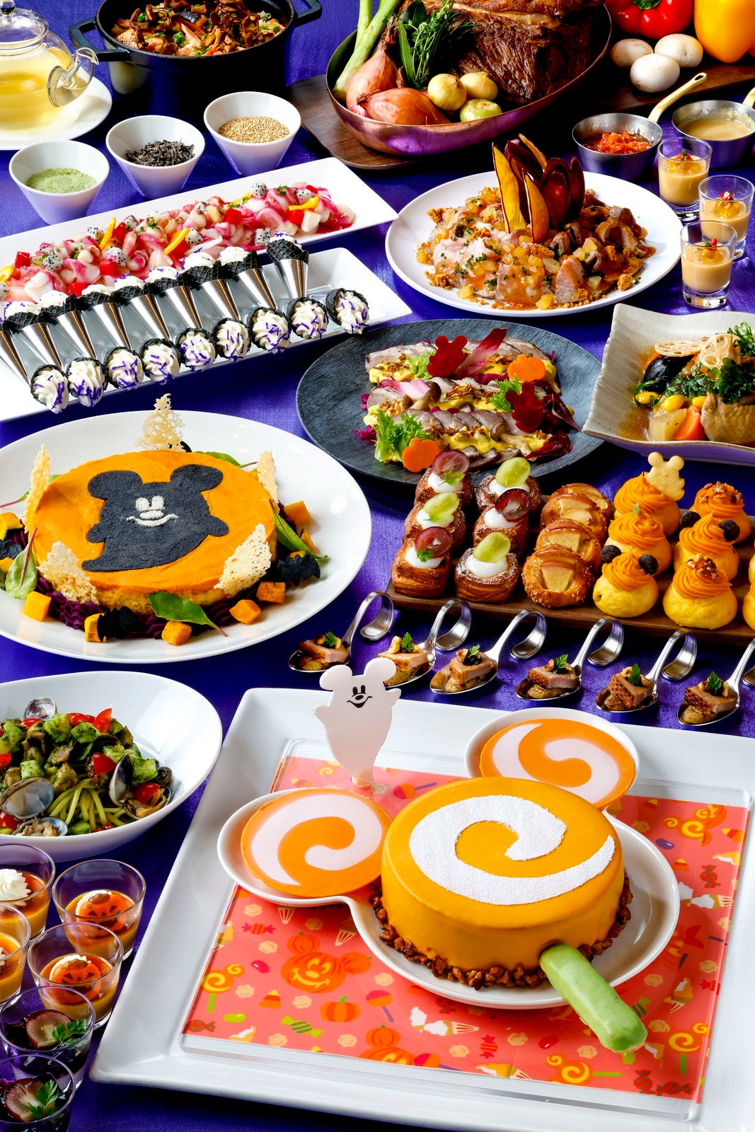 シャーウッドガーデン・レストラン （ブッフェレストラン） “ディズニー・ハロウィーン”ブッフェ （C）Disney