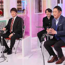 （左から）林修、伊沢拓司、内藤剛志（C）テレビ朝日