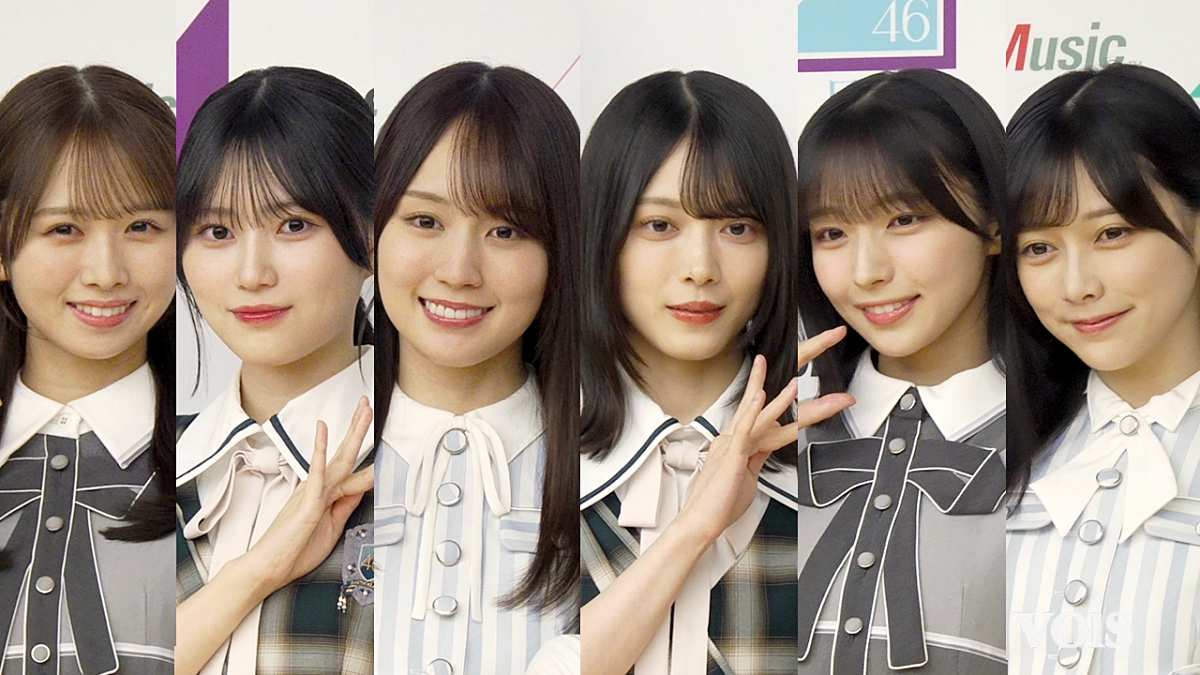 乃木坂46賀喜遥香＆池田瑛紗・櫻坂46森田ひかる＆的野美青・日向坂46上村ひなの＆大野愛実がエール