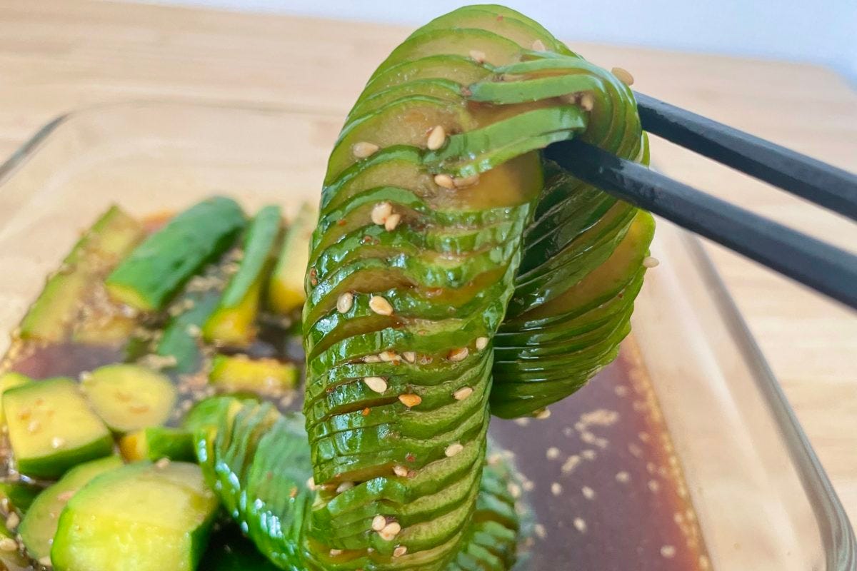 ロバート馬場・ピリ辛ポリポリきゅうり