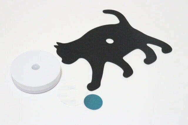 ダイソーのLEDシルエットライト